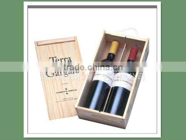 decorative wood wine box
