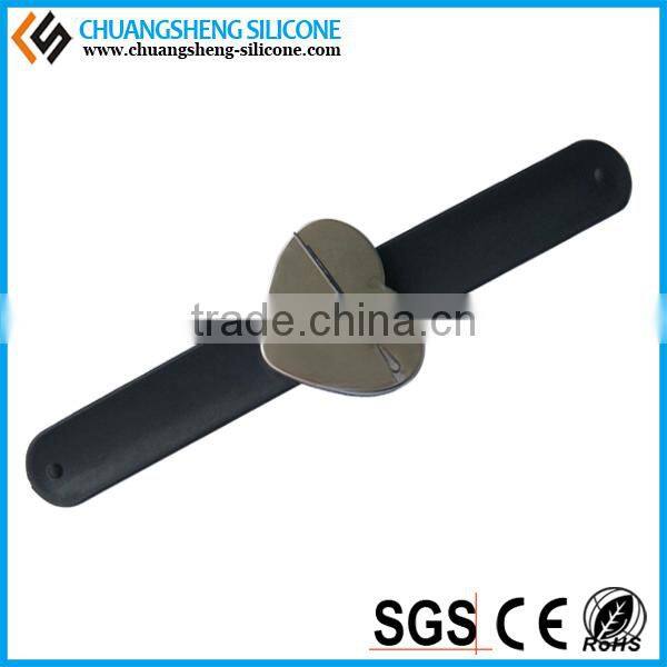 Personalized silicone bracelets simple design fashion jewelry