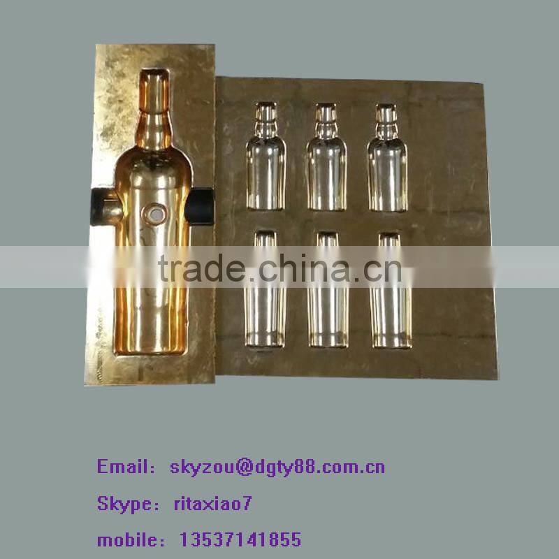 high quality pressing molding gold plated plastic vacuum forming factory