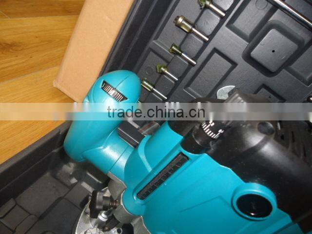 GOLDENTOOL 6mm/8mm 1200w Power Small Plunge Router Milling Machine Portabel Electric Hand Mini Wood Router