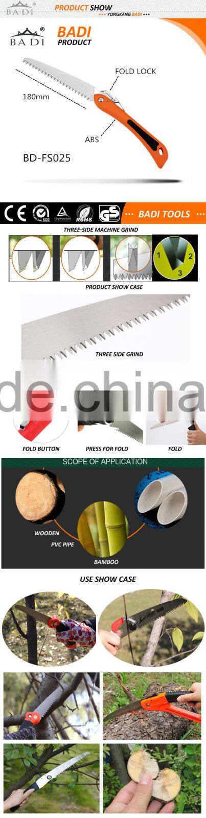 cheap folding saw ,hand saw ,garden hand saw for hot salling