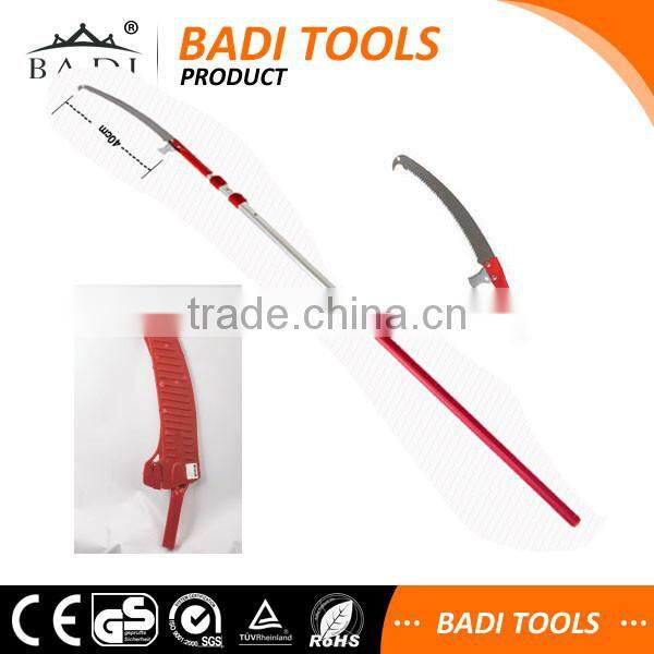 long handle aluminum handle telescopic pole tree pruning saw with sheath
