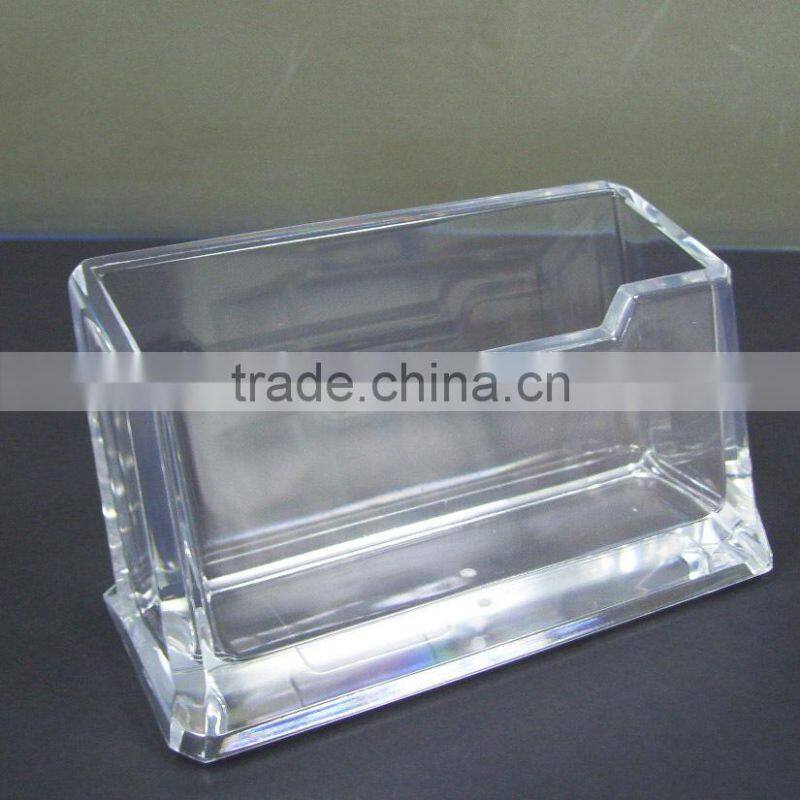 Hot selling transparent table plastic memo holder