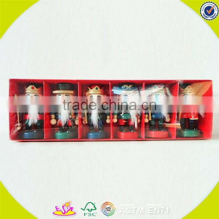 Wholesale fancy toddler wooden nutcracker, inexpensive household wooden nutcracker ,best gift nutcracker W02A013