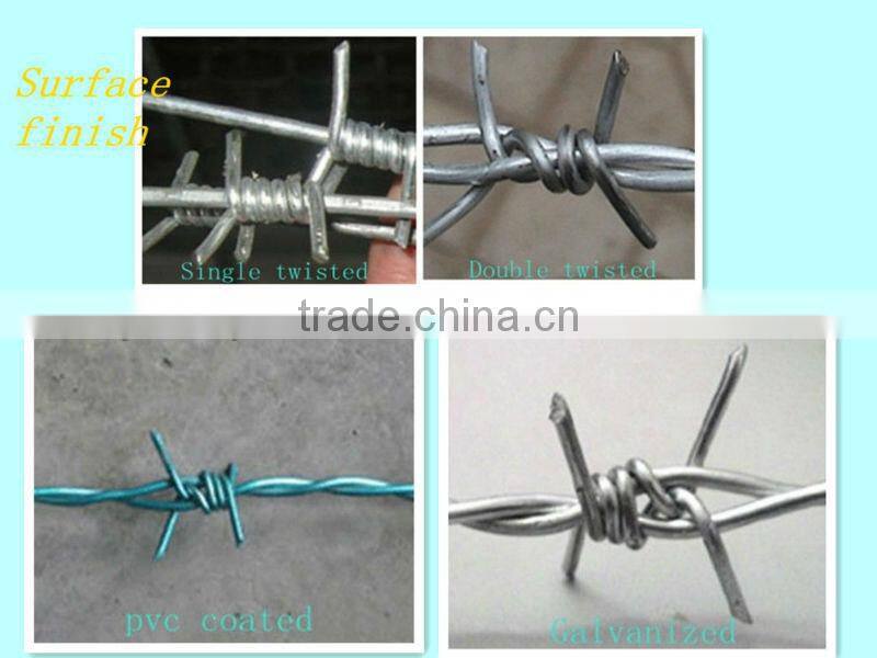 Galvanzied barbed iron wire, sharp Razor barbed wire from Guangzhou
