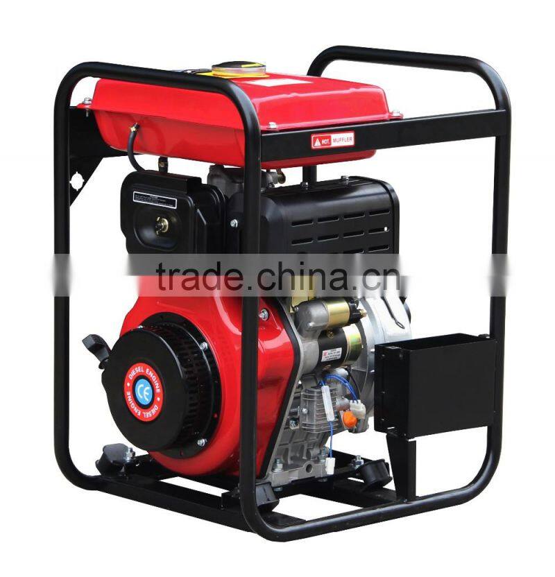 cont. head 55m max suction head 8m 186F engine diesel 2inch high pressurefire water pump