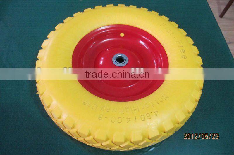 pu foam steering wheel 4.80/4.00-8