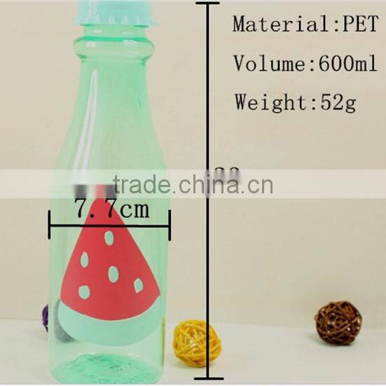 600ml plastic joyshaker water bottle