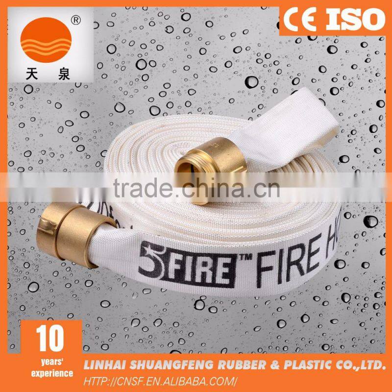 Excellent fire resistant hose with different couplings