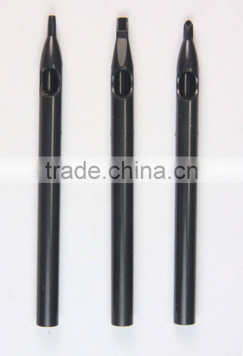 Sterile Disposable Long Tattoo Tip tube nozzle RT VT DT FT Round