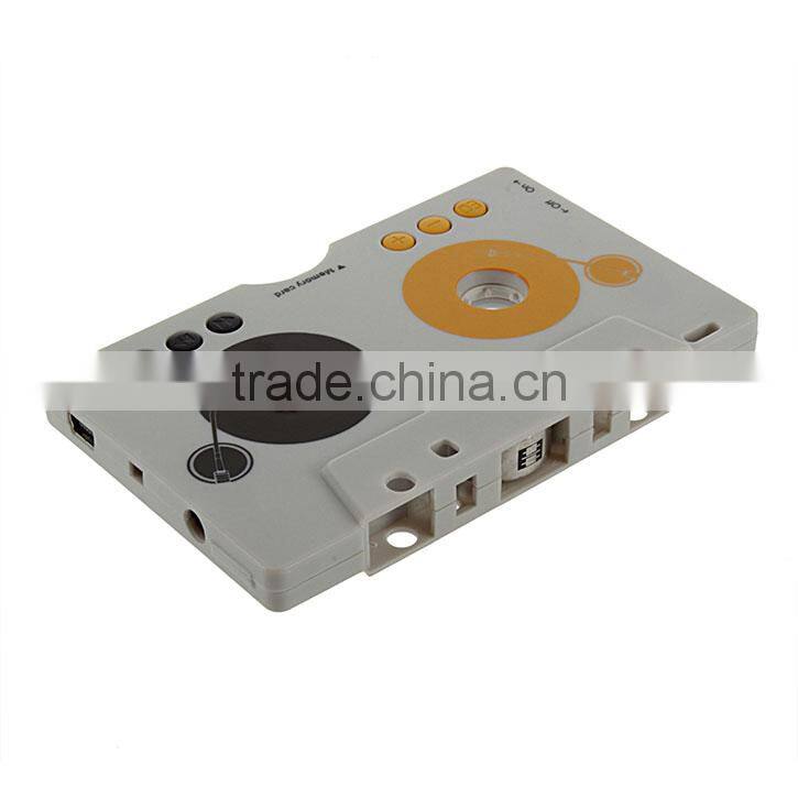 USB Car Tape Player MP3 Cassette Adapter Audio Tape Player for SD/MMC Reader Portable