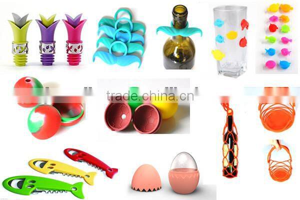 Funny cute silicone ice ball mold wine accessory