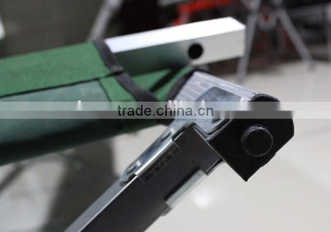 Aluminium Material FOLDING TRAVEL BED for emergency use