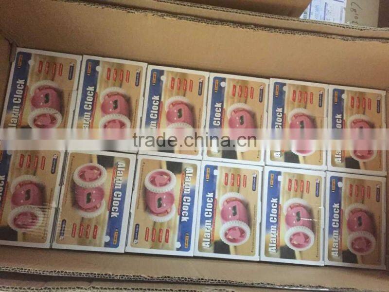 UCHOME China Manufacturers funny clock running alarm clock