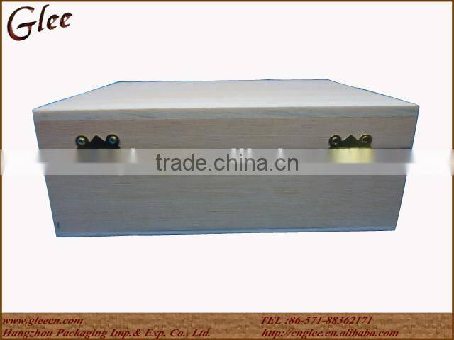 Chinese nature wooden coffee and tea packaging gift boxes