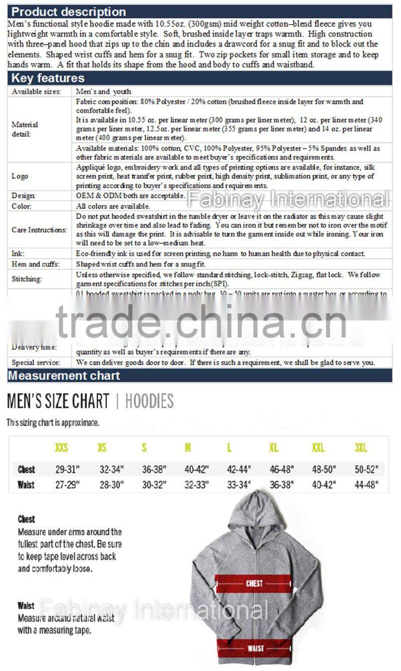 Top Selling Athletic Full Zip Hoodie