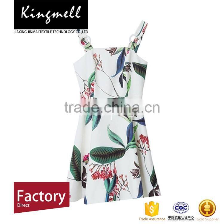 Custom-made high quality digital printing linen fabrics textiles