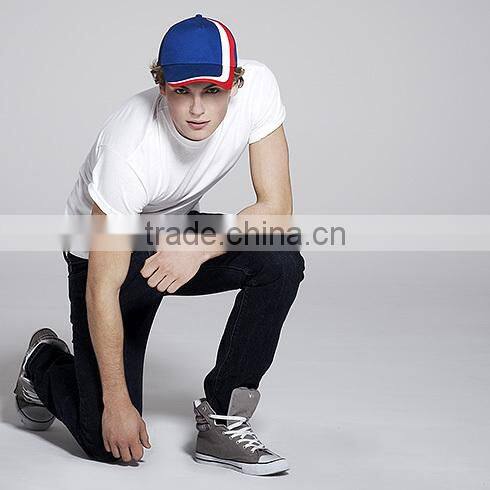 Promotional green cotton 5 panel custom cap baseball