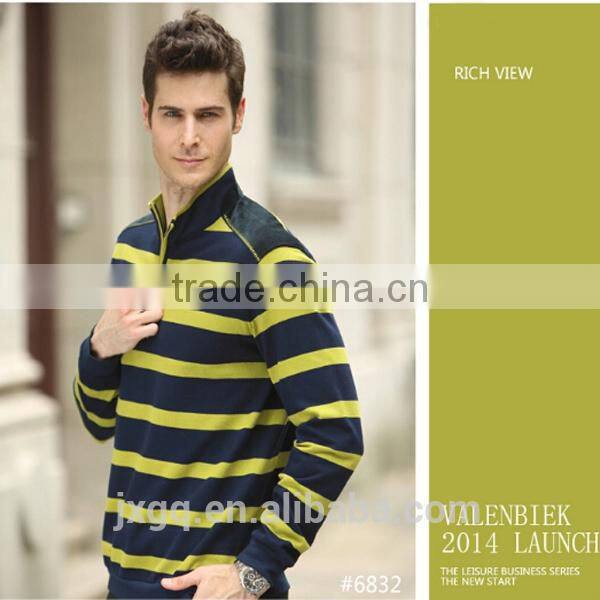 Latest high qualilty 100 cotton long sleeve china factory polo shirt wholesale mens color combination polo shirt