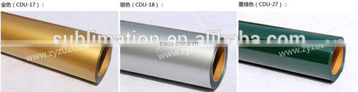 Gold color PU heat transfer film cheap price