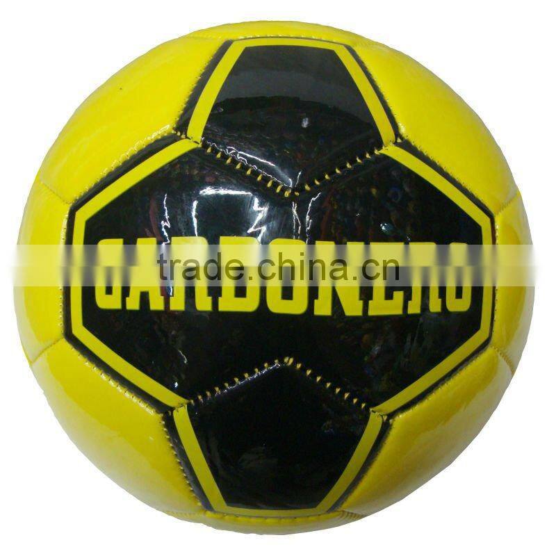 shiny PU classic training and promotional socer ball size 5