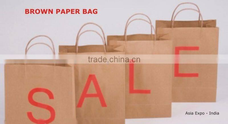 Offset Printed Paper Shopping Bags