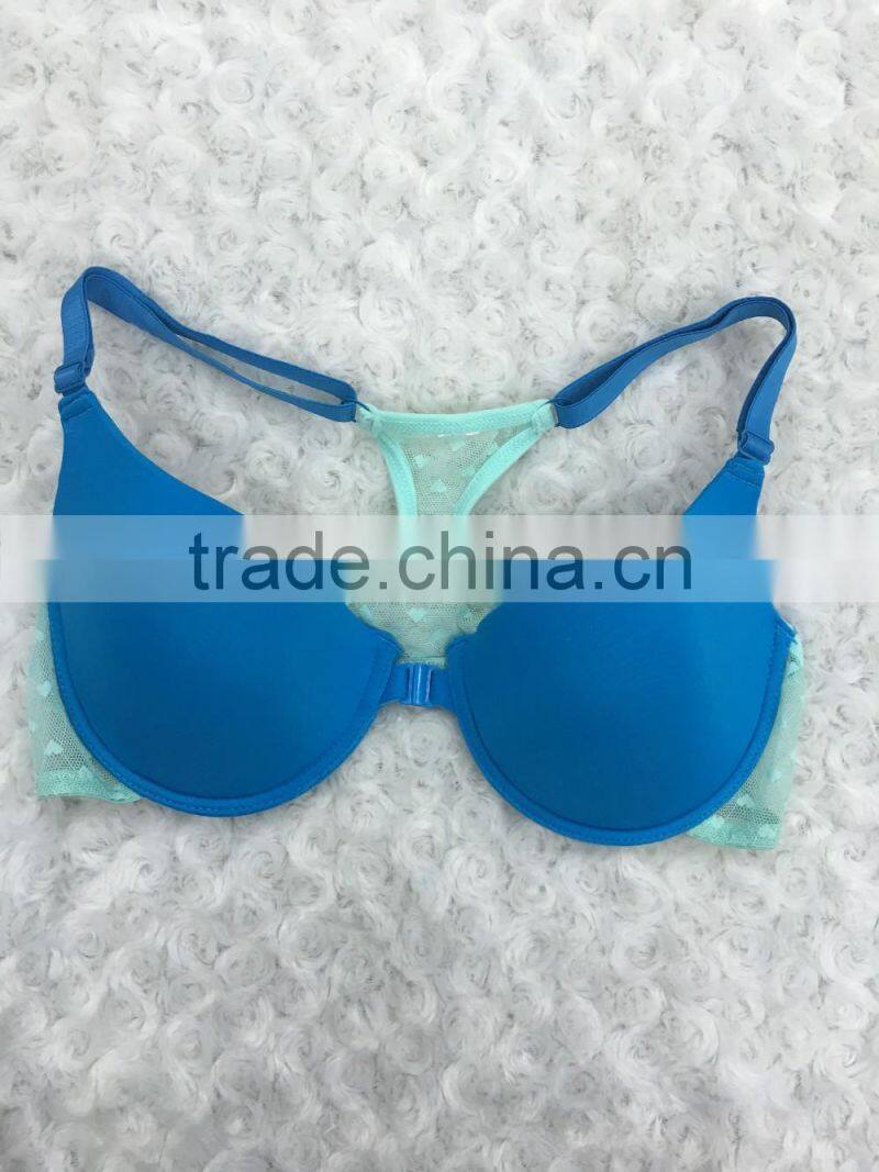 wholesale new fashion front clousure hot ladies brand bra