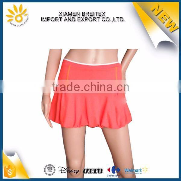 Factory price latest fashion fitness golf sports women skirts