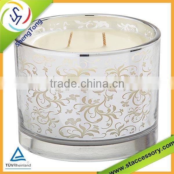 fashion and High quality scented candles in glass jar wholesale hot selling