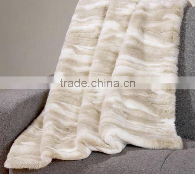 very soft and perfect faux fur throw