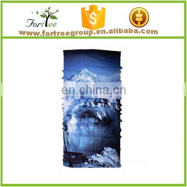 Custom sports headwear neck seamless tube elastic breathable mens headband bandana