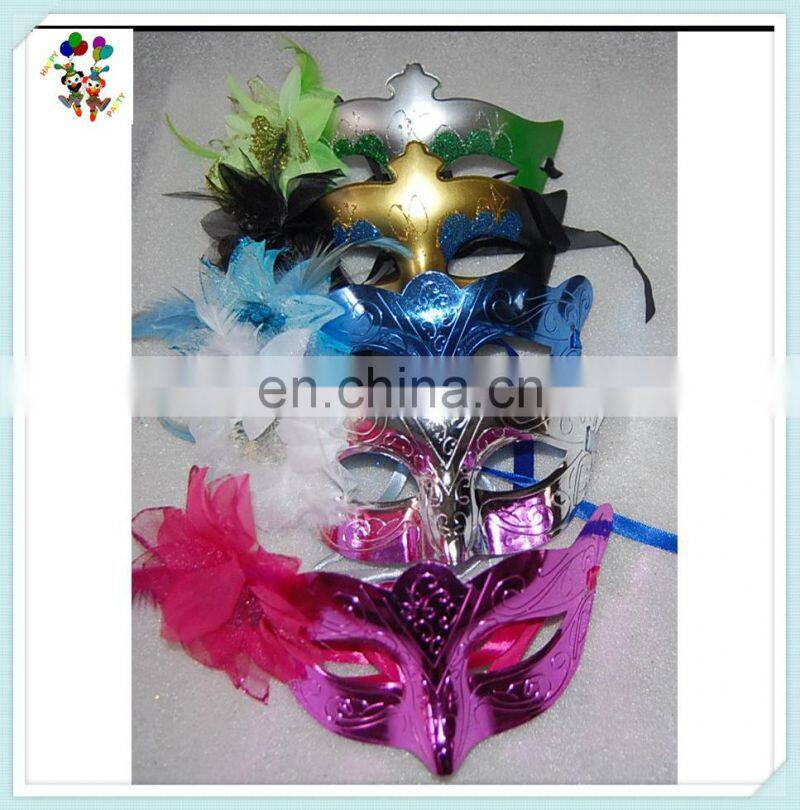 Ladies Carnival Party Flower Glitter Venetian Masquerade Masks HPC-0496