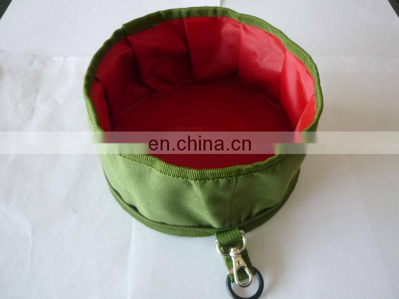 waterproof foldable protable pet bowl