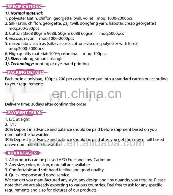 2014 Women pure acrylic solid Color Long Acrylic shawl scarf (MO06--3)