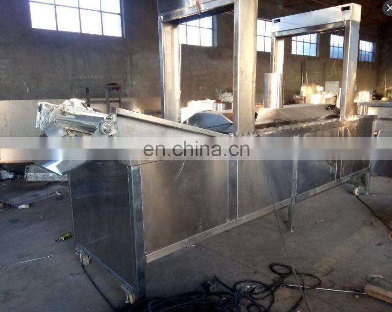 Snacks food fryer machine Potato chips automatic continuous frying machine Peanut frying machine