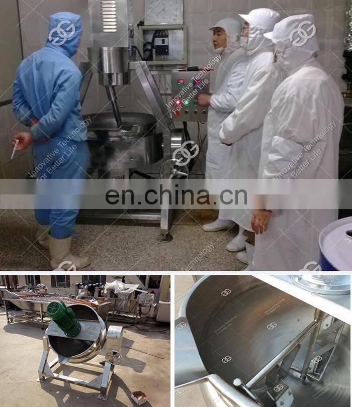 Industrial Tilting Electric Boiling Pan Rice Boiling Machine