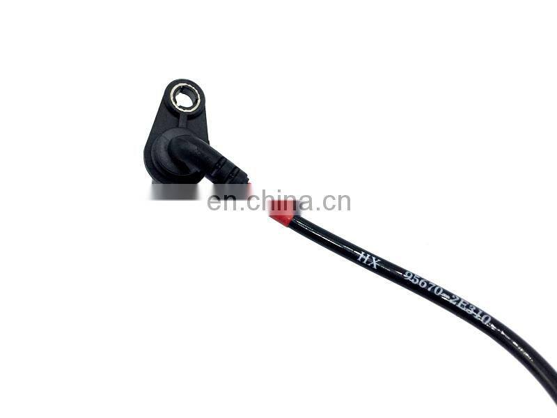 2PCS Front Left/Right ABS Speed Sensor For H-yundai Tucson 2005-2009 OEM 95670-2E300 95670-2E310