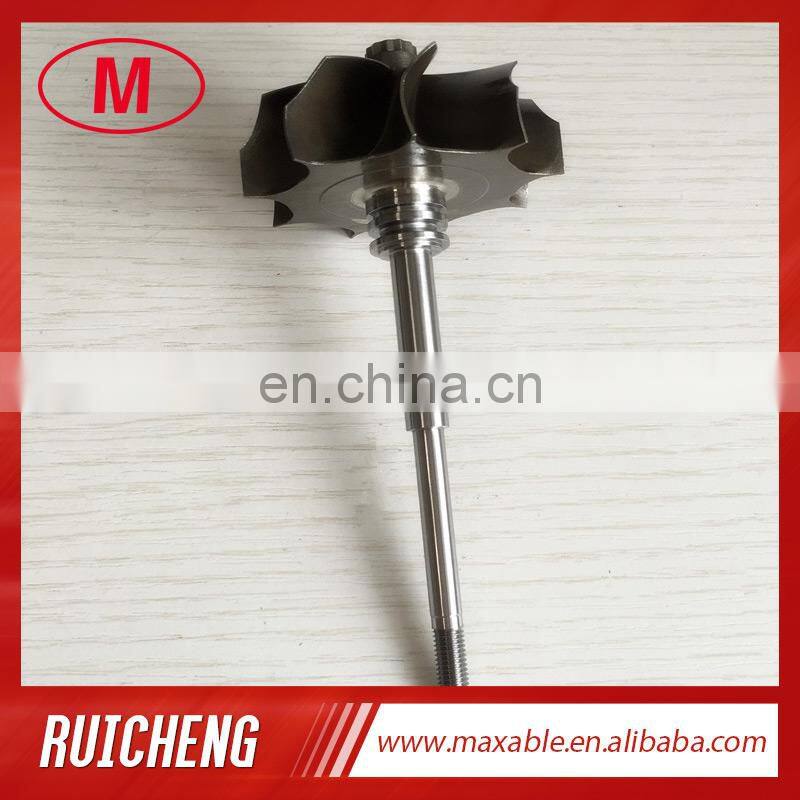 TD06HR reverse 9 blades 58.8/67.2mm journal bearing turbo turbine shaft wheel