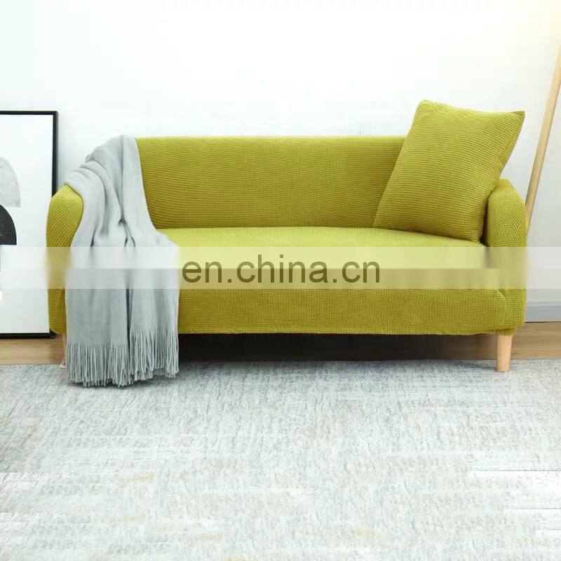 Wholesale Polyester and spandex stretch sofa set covers pattern couch cover