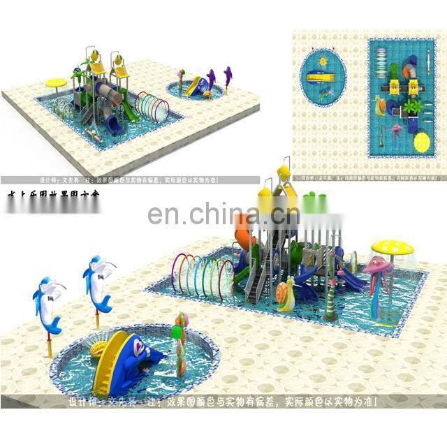 Commercial Water Theme Park Equipment Funny fiberglass slide For Sale