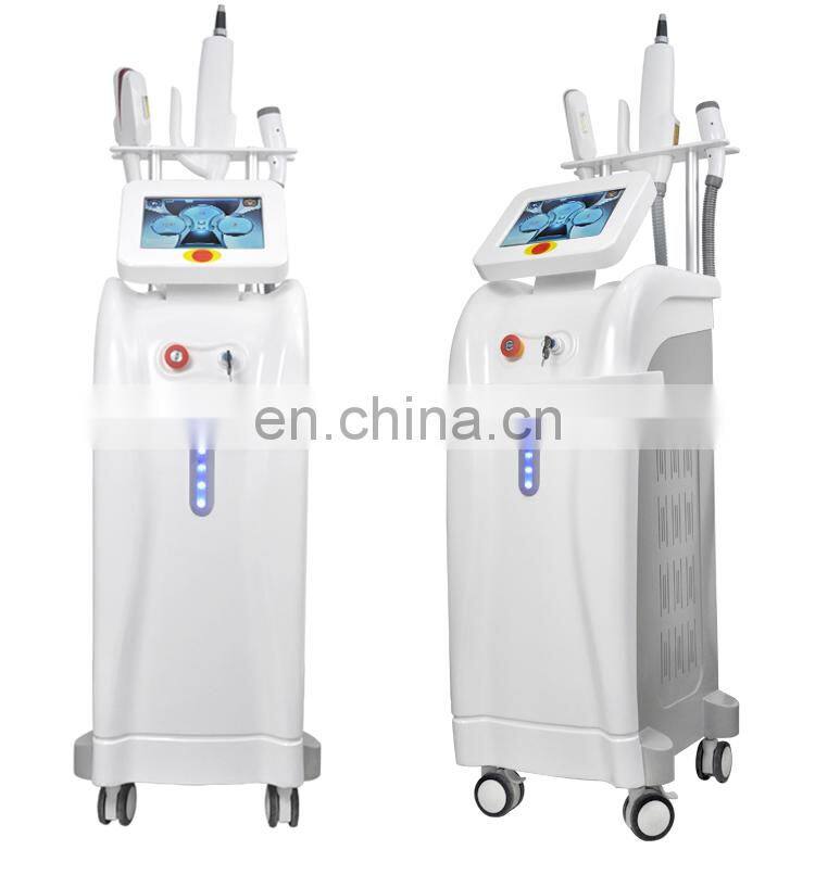 Beauty salon equipment with OPT SHR laser hair removal & RF anti-wrinkle