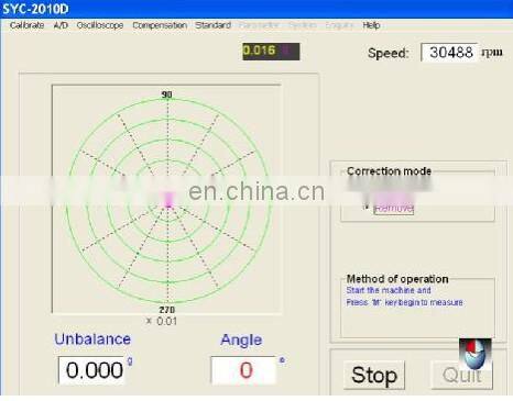 High Speed VSR Turbocharger Balancing Machine