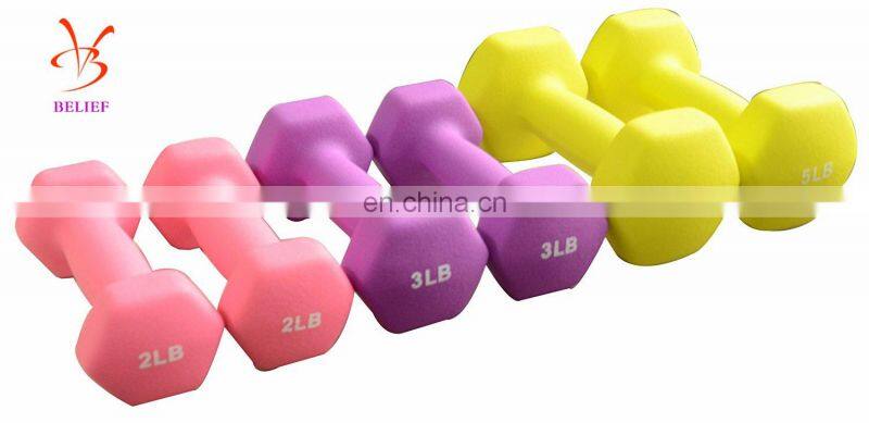Wholesale Gym Equipment Home Fitness Neoprene Dumbbell