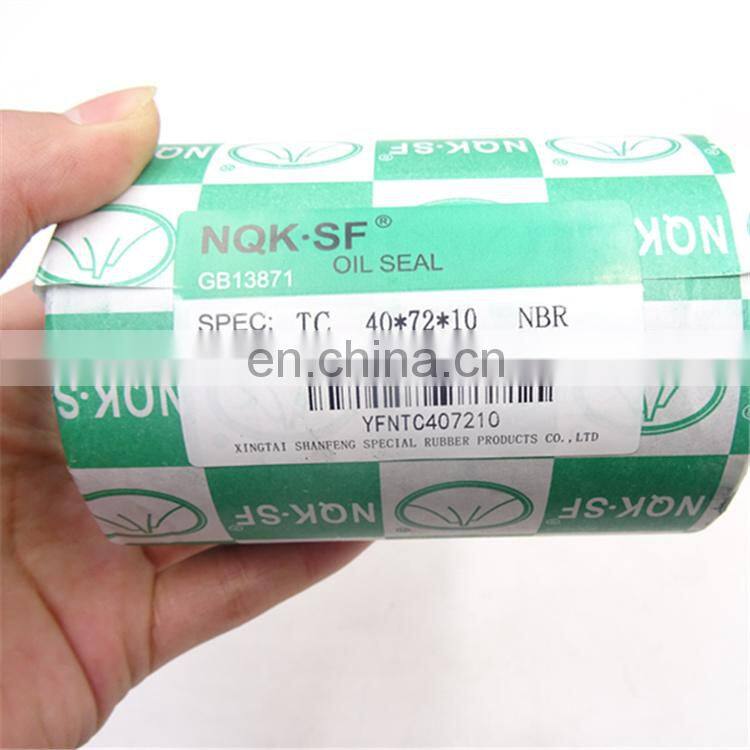 NQK SF TC 40x72x10 NBR o rings oil seals