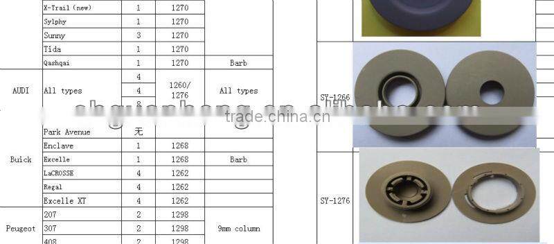 3d car floor mat clips supplier