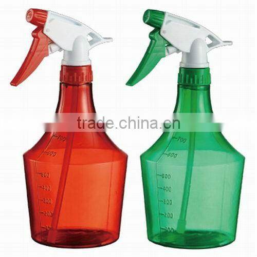 Plastic trigger spray bottle