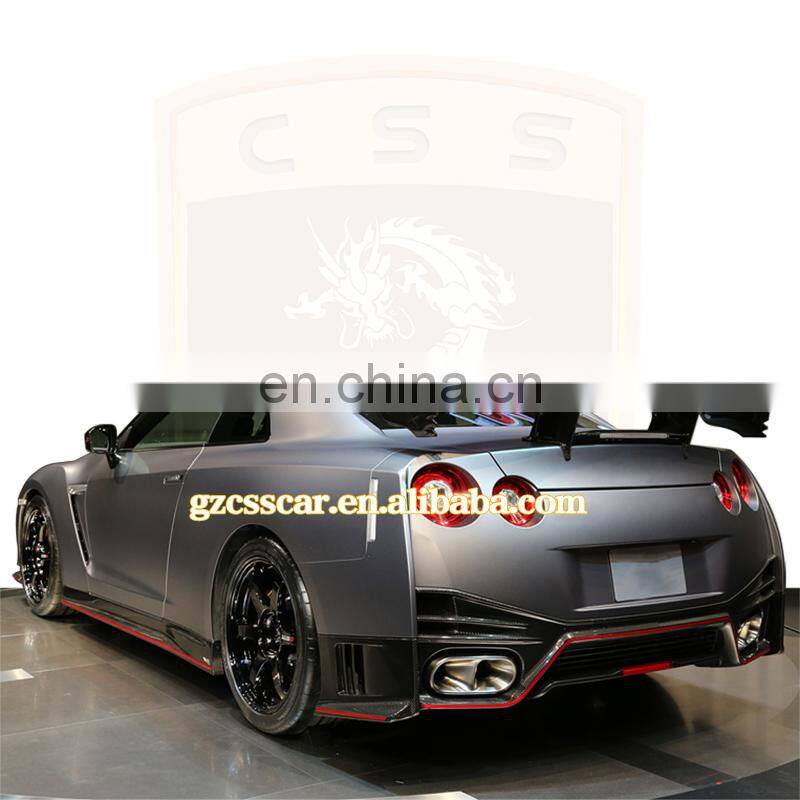 CF&FRP hot tuning part body kit for niss gtr r35 to nis-mo car body kit
