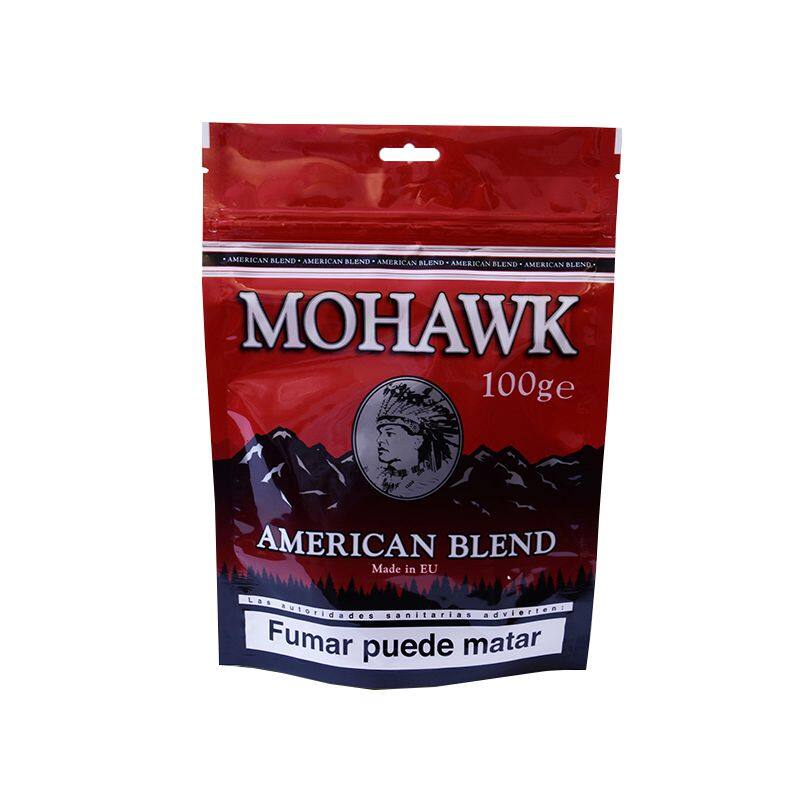 Custom Printed Recyclable Foil Laminated Stand Up Plastic Zipper Bag Top Tobacco Leaf Pouches Smell Proof Bag