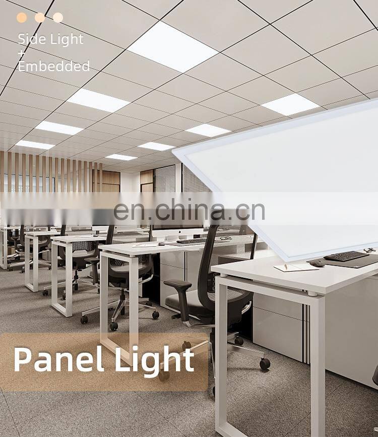 HUAYI High Performance Commercial Ceiling Square Rectangle Slim 24watt 36watt Recessed LED Panel Light