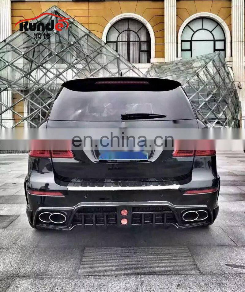 RD Good Quality FRP Material WD Style Wide Car Body Kit For Mercedes BENZ ML X166 body kit